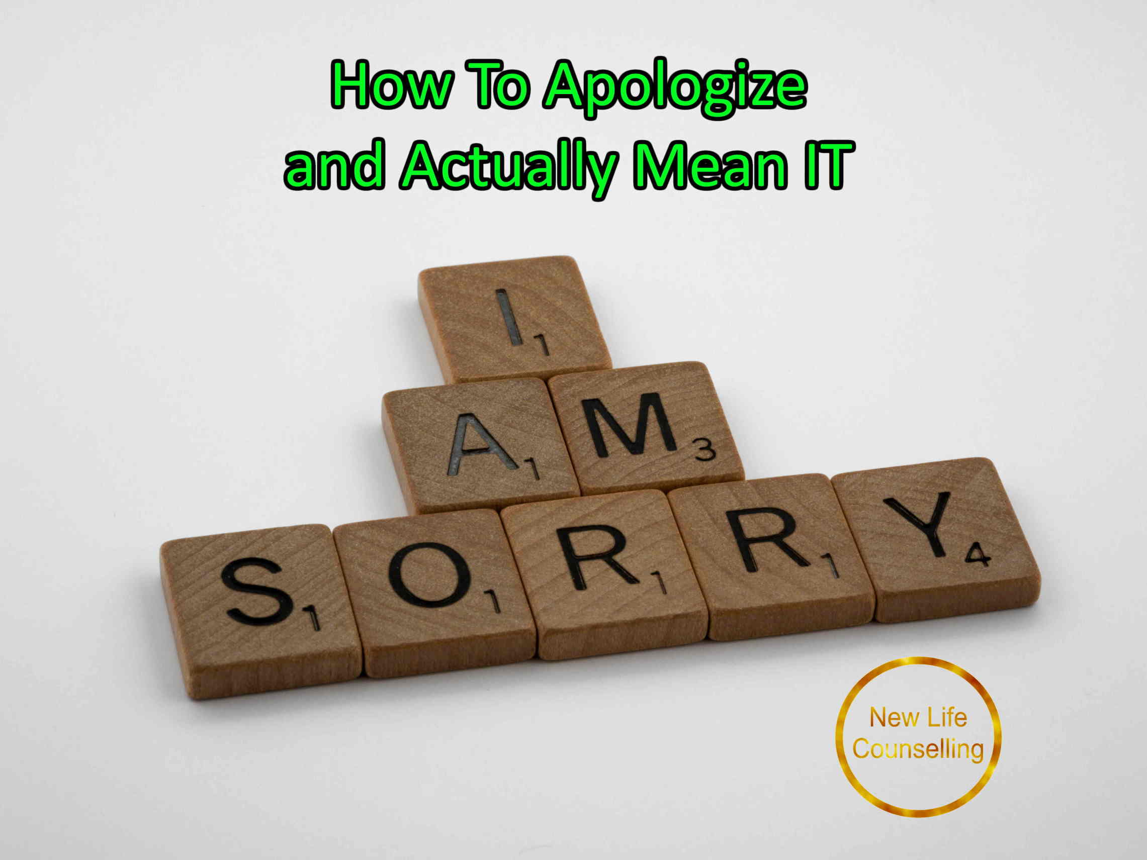 You are currently viewing How To Apologize and Actually Mean It
