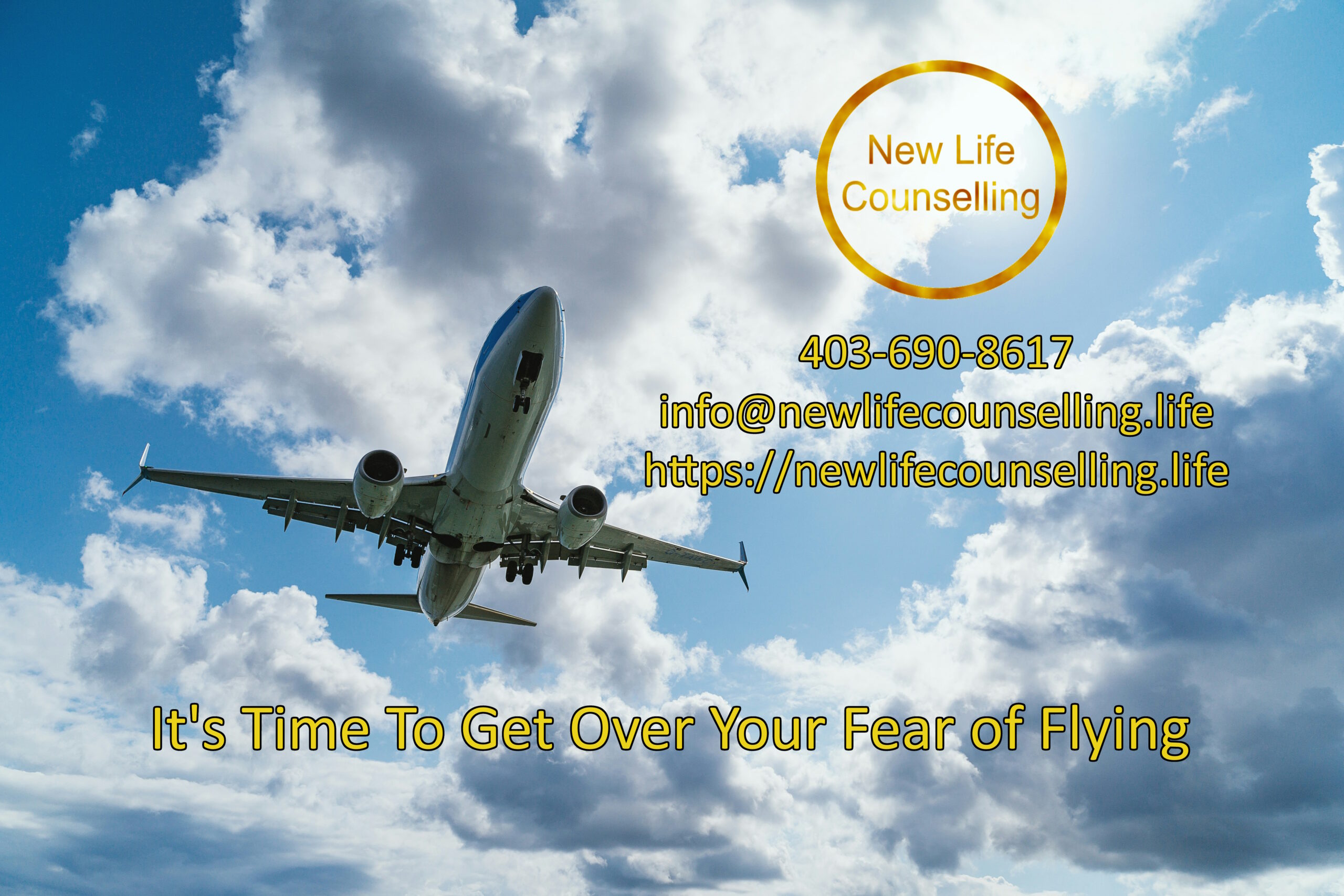 You are currently viewing It’s Time To Get Over Your Fear of Flying | Anxiety Counselling    